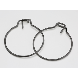 Rear Axle Nut Lock Pin Set Black for Ducati