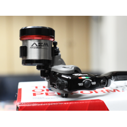 Integrated Titanium Brembo RCS16 Clutch Fluid Tank 