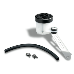 Reservoir Mounting Kit for Brembo RCS Brake Master Cylinder, white 45cc reservoir included