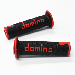 A450 BLACK/RED ROAD-RACING GRIPS