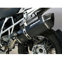 BMW R1200GS/ GSA 2010-2012 P-TEC II SS BLACK SLIP-ON