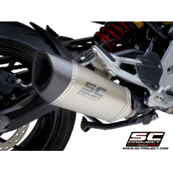 BMW F900XR (2020 - 2023) - S/ R SC1-R TITANIUM MUFFLER